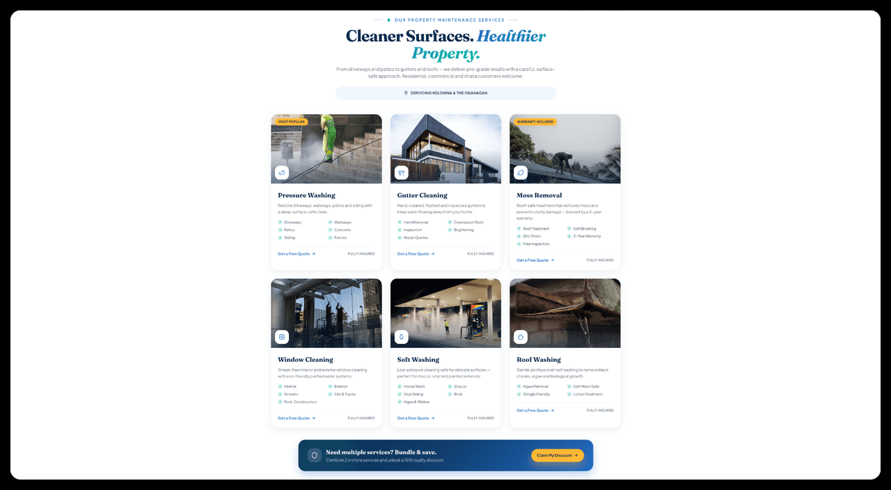 Arco Window Cleaning — screenshot 2
