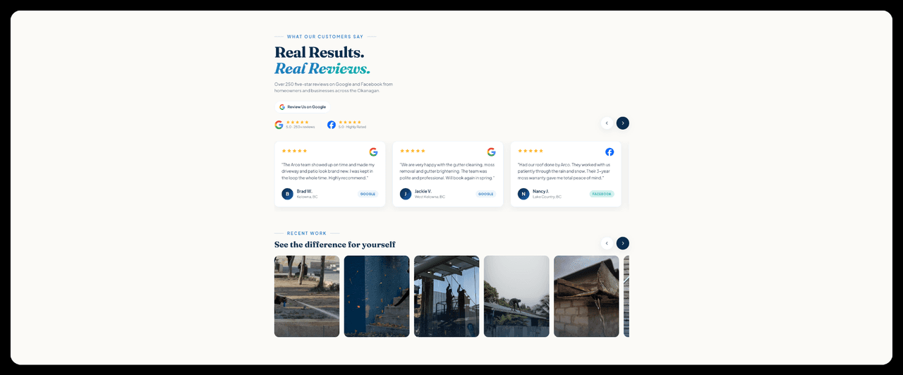 Arco Window Cleaning — screenshot 3