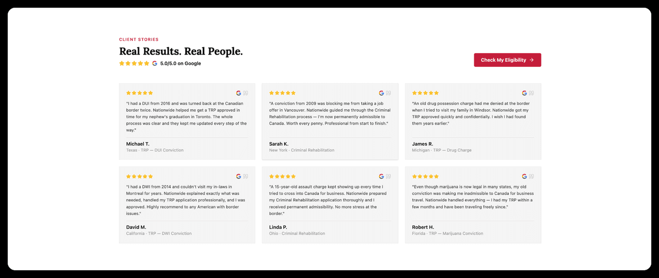 Nationwide Pardon Services — screenshot 3