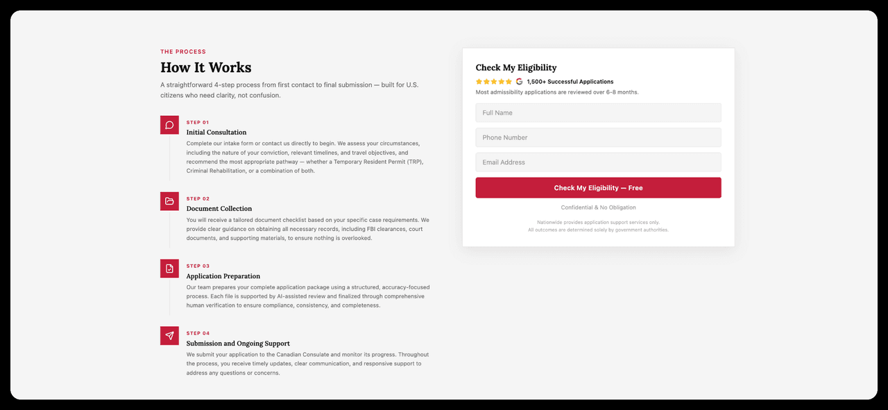 Nationwide Pardon Services — screenshot 7
